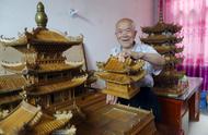 40年专注竹雕的九旬老人，他的“岳阳楼”价值65万元
